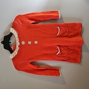 Baby Boden sz 2-3 years red sweater dress K85